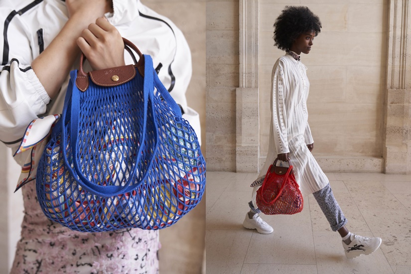 Longchamp x Filt 聯乘系列 Le Pliage Filet 漁網袋