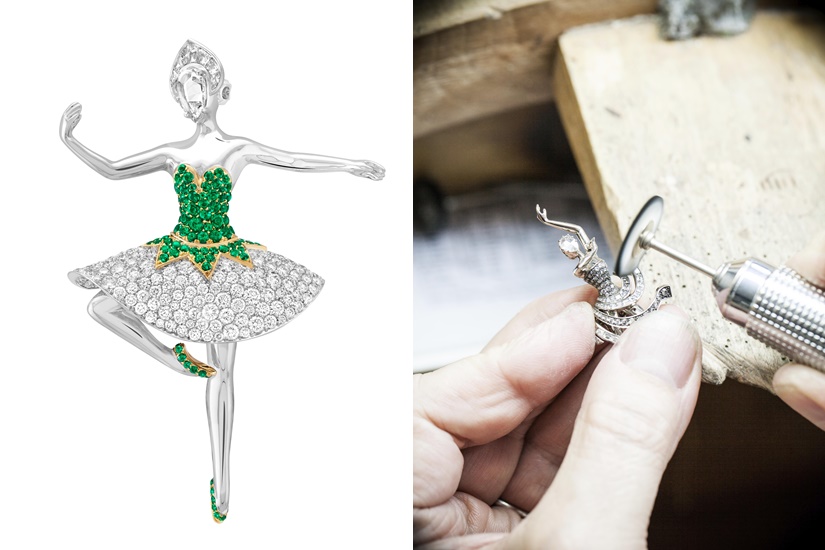 由香港芭蕾舞團演出的《巴蘭欽〈珠寶〉》獲 Van Cleef & Arpels ，在欣賞精彩舞蹈表演的同時，細賞非凡的珠寶藝術。