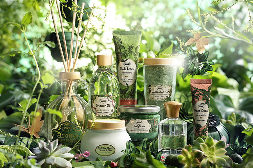 SABON 最新限量 Blissful Green 幸福綠園身體護理系列