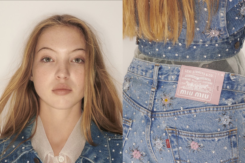Upcycled by Miu Miu X Levi's