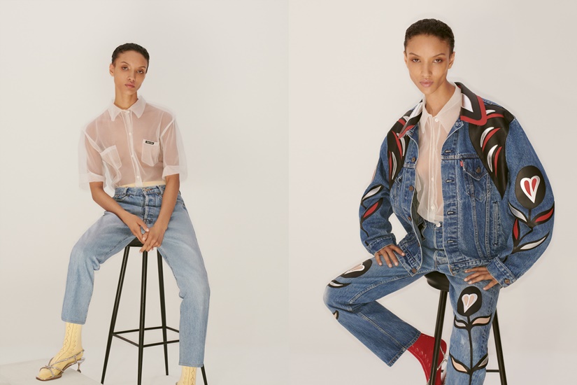 Upcycled by Miu Miu X Levi's