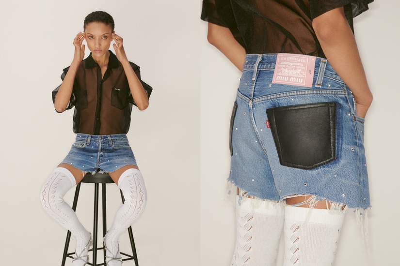 Upcycled by Miu Miu X Levi's