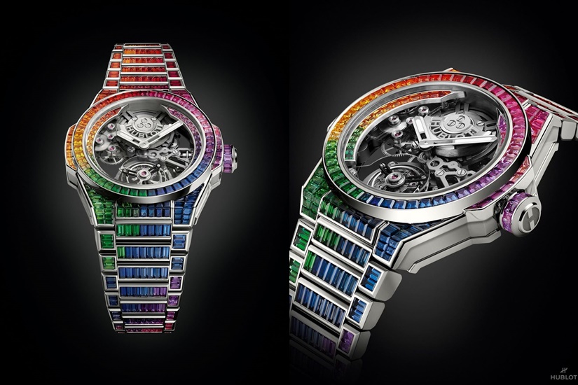 Hublot Big Bang Integral Tourbillon Rainbow