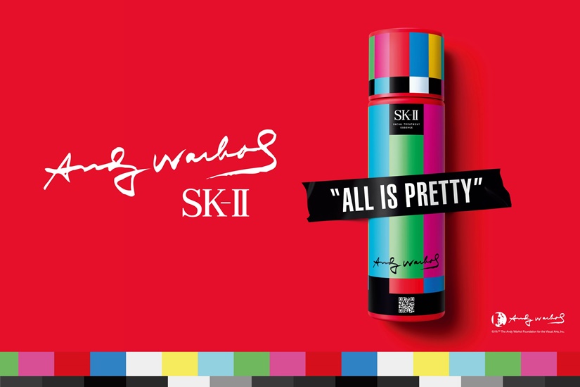 SK-II x Andy Warhol 神仙水限量版矚目登場