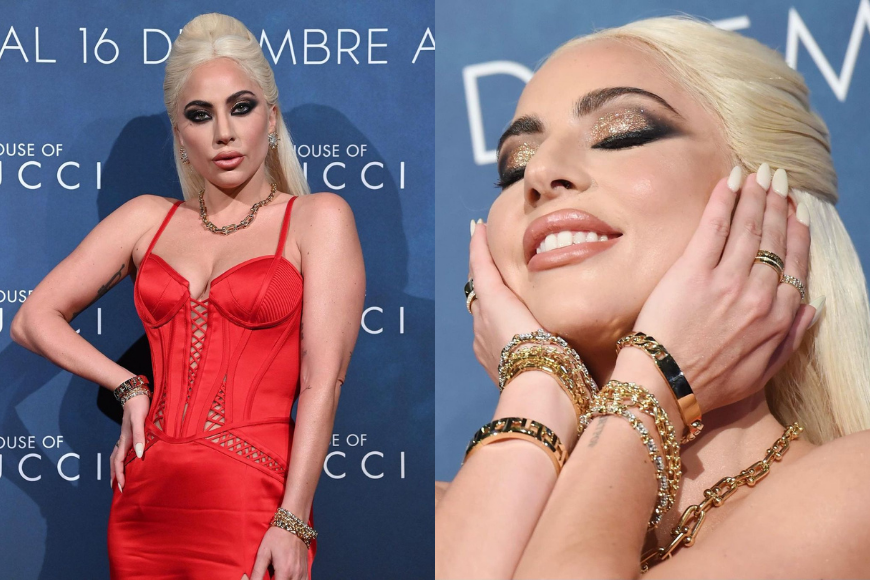 House of Gucci 首映 Lady gaga妝髮回顧