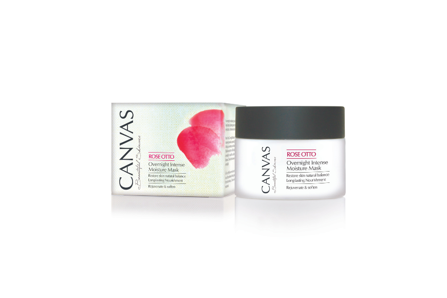 Canvas 玫瑰滋潤補濕睡眠面膜