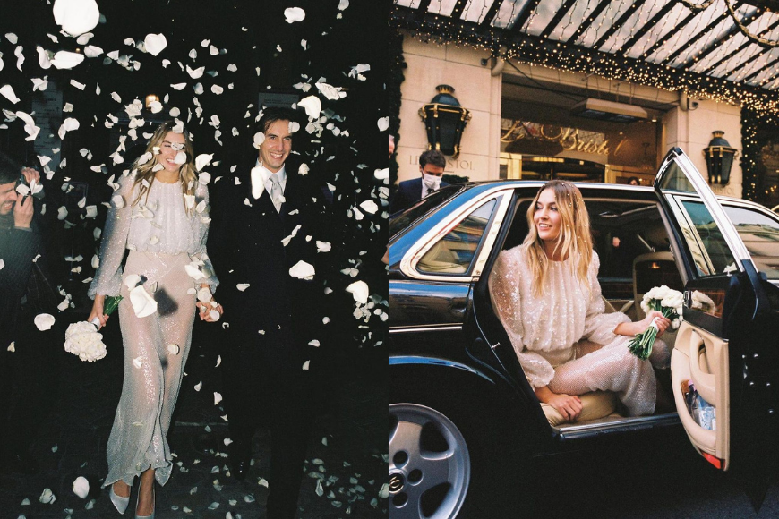 Camille Charrière Celine 婚紗