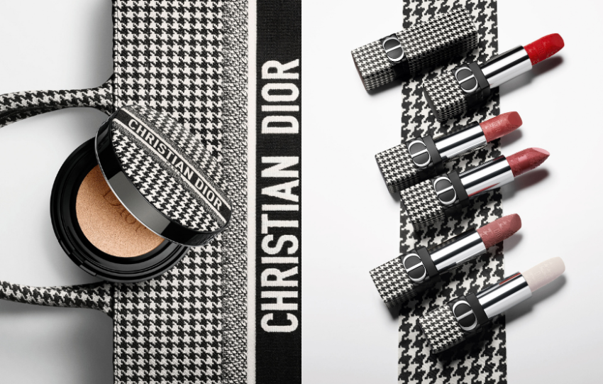 Dior 2022千鳥格 粉底唇膏