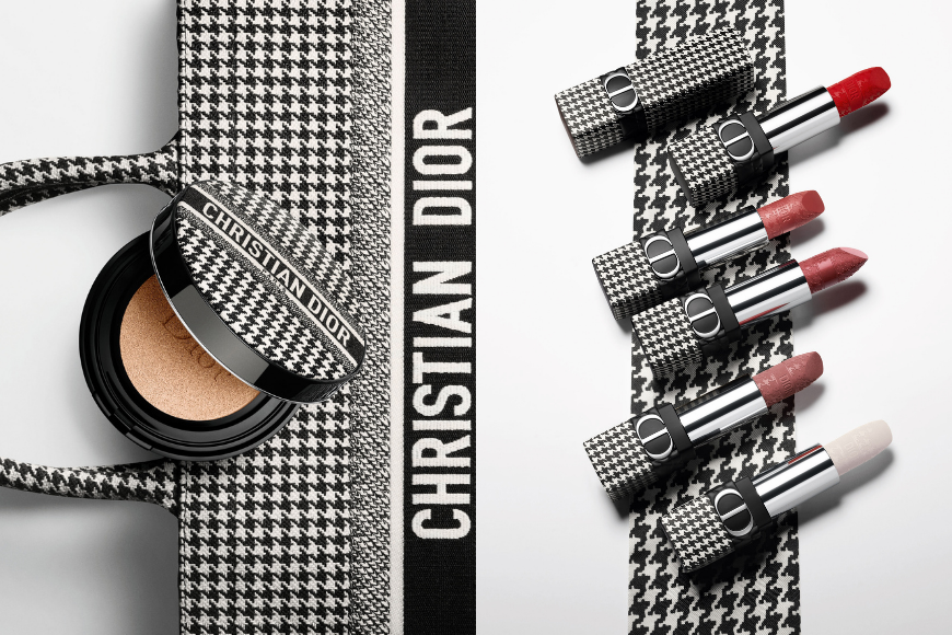 Dior 2022千鳥格 粉底唇膏