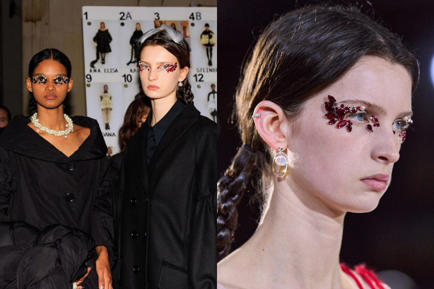 Simone Rocha FW22 Makeup