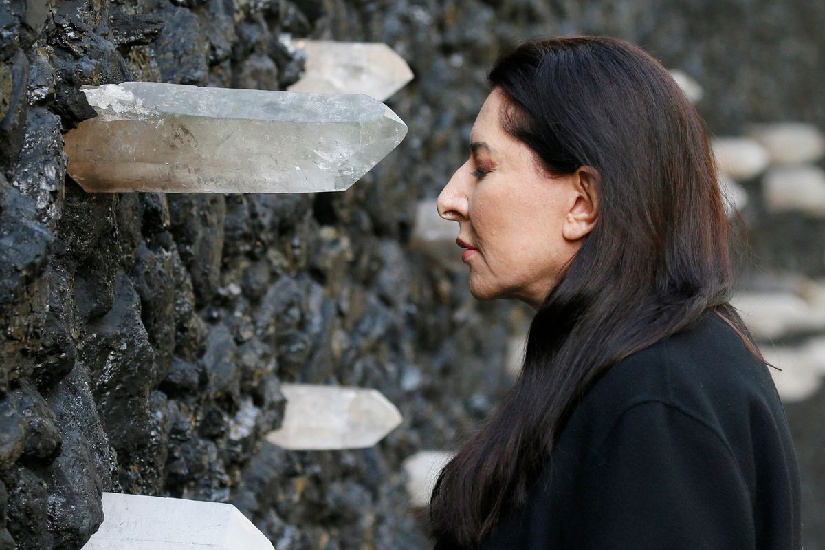Marina Abramovic “The Crystal Wall of Crying“