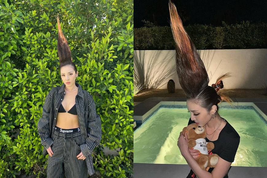 2NE1 Dara 髮型