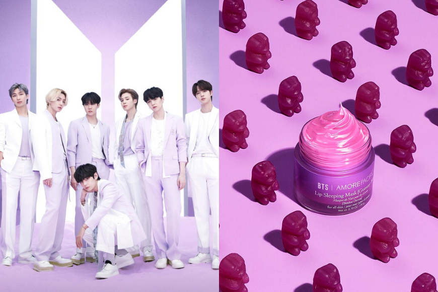 BTS x Laneige 特別版唇膜