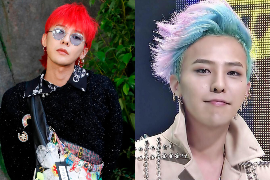 G Dragon 髮色 2022