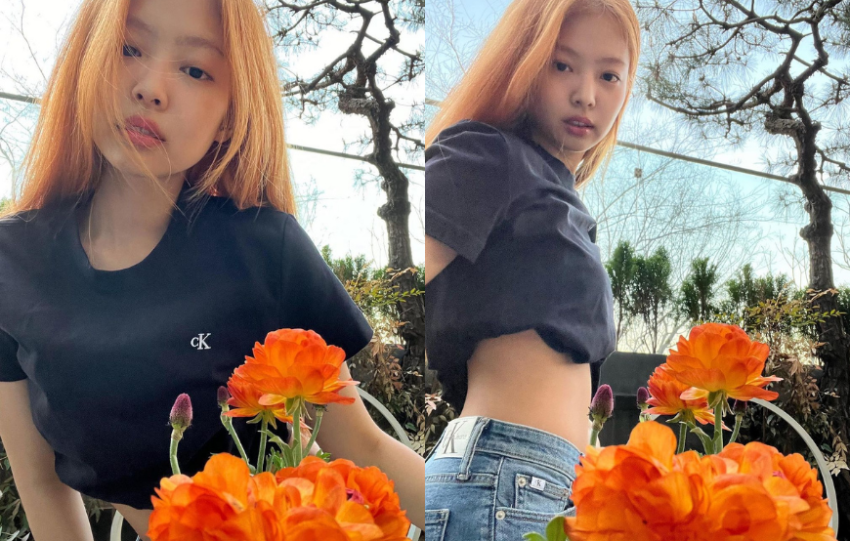 Jennie 橙髮