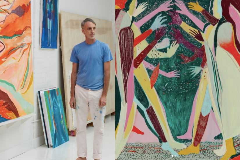 Jules de Balincourt： 「Birds On A Boat」