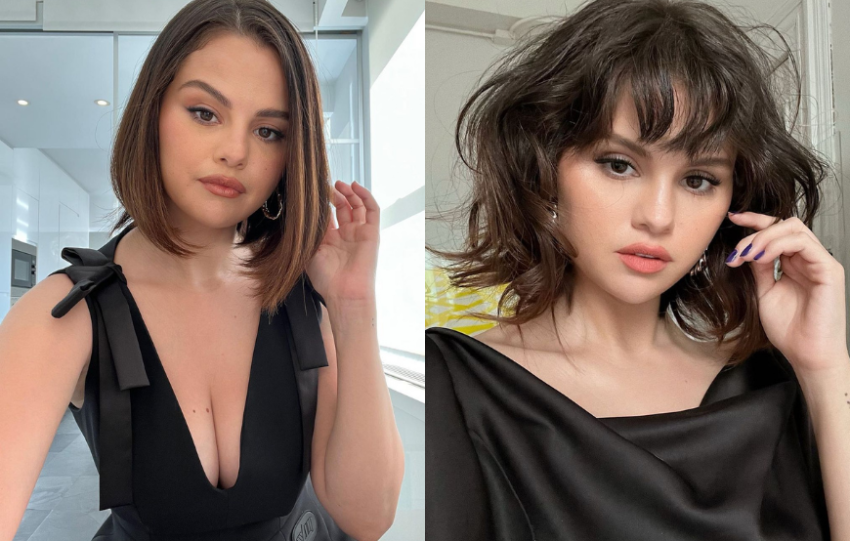 selena gomez 髮型