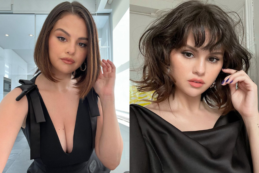 selena gomez 髮型