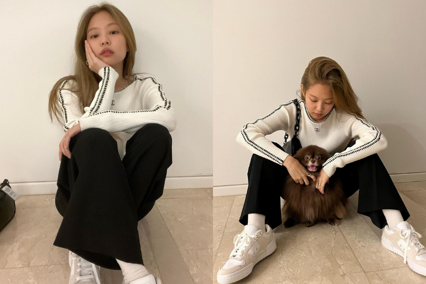Jennie-髮色-2022