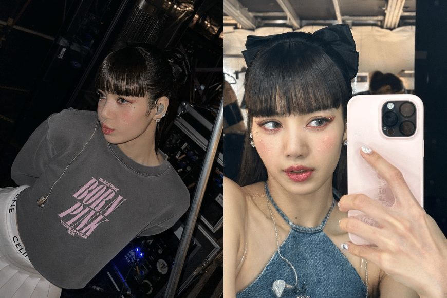 BLACKPINK Lisa 啫喱果凍唇妝