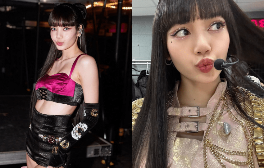 BLACKPINK Lisa 啫喱果凍唇妝