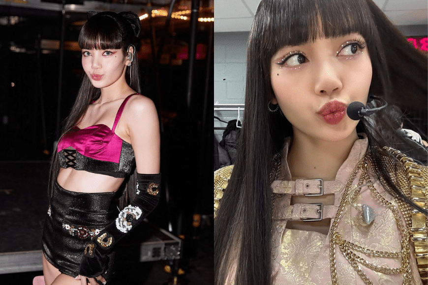 BLACKPINK Lisa 啫喱果凍唇妝