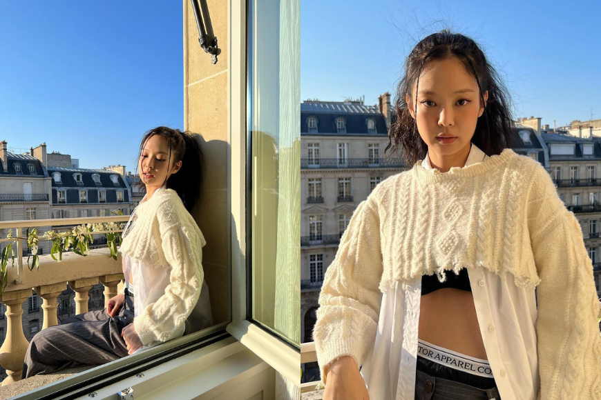 Jennie 辮子造型