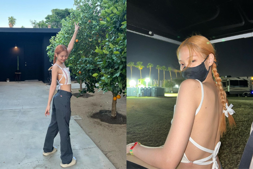 Jennie 辮子造型