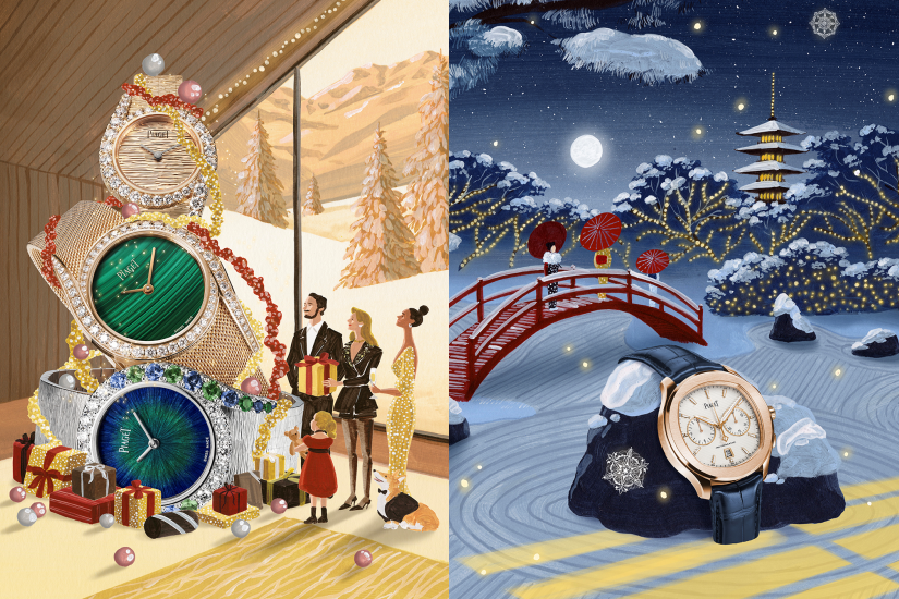 伯爵 X 日本插畫家 Yukiko Noritake : 夢幻冬日假期