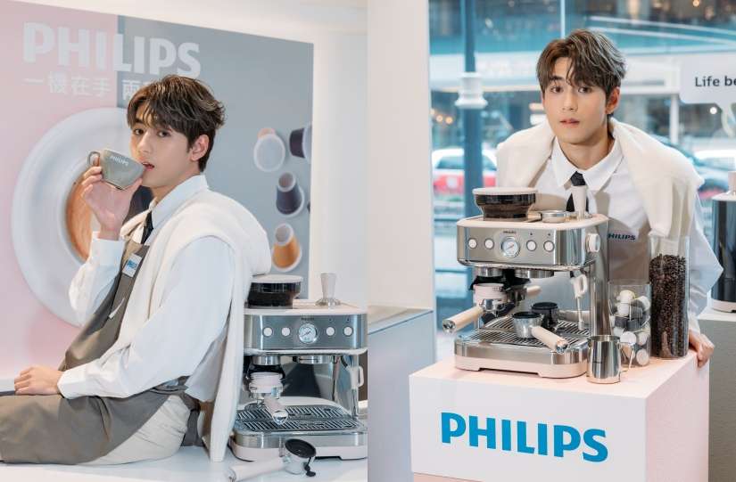 魏浚笙 Jeffrey 化身店長展示 Philips Barista Switch 的獨特魅力