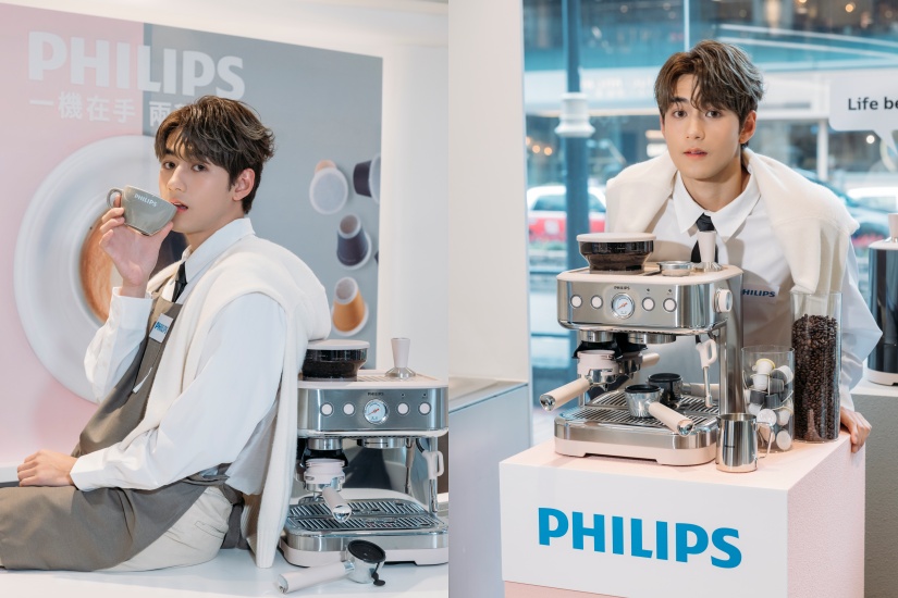 魏浚笙 Jeffrey 化身店長展示 Philips Barista Switch 的獨特魅力