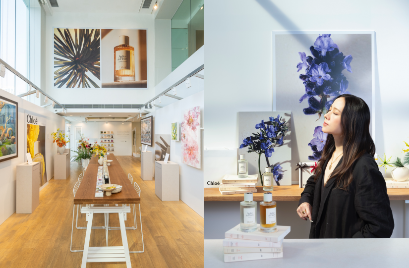 《Chloé Atelier des Fleurs 香港藝術展覽》